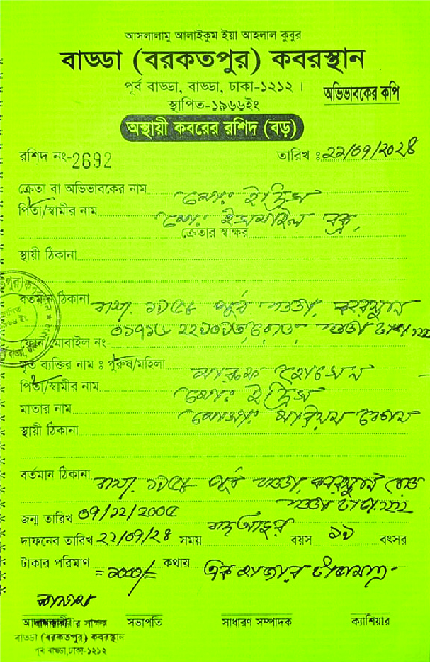 Image of মারুফ হোসেন